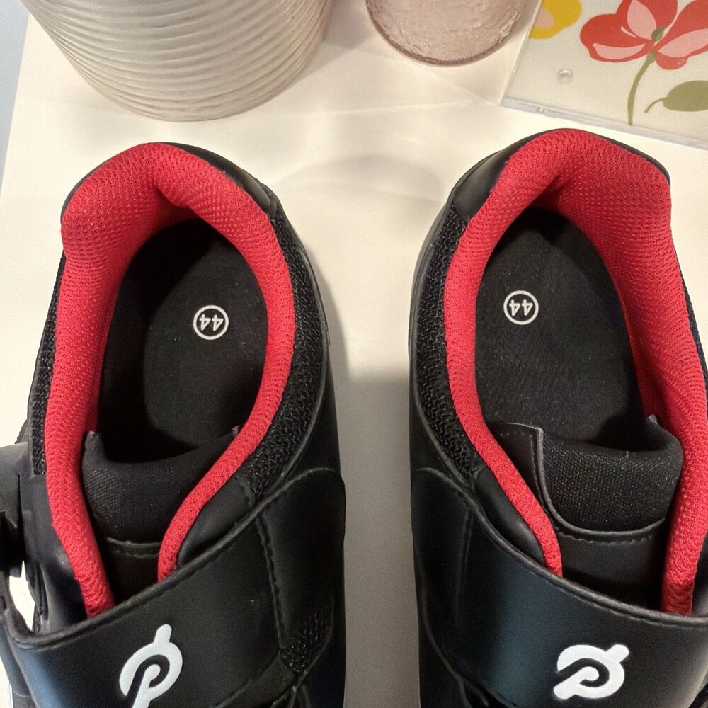 Peloton Cycling Shoes Mn’s US 10.5 EU44 Black Spin Bike New Without Box. - Picture 3 of 6